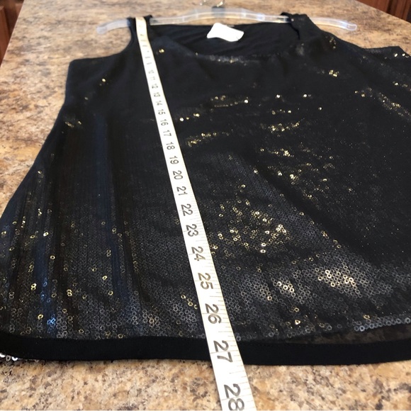Express Sequin Tank Top Large - Picture 4 of 12
